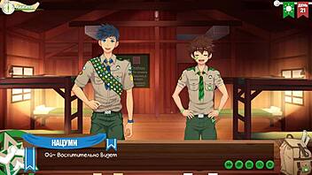 Game Friends Camp Episode 36 - Keitaro Diary Russian Voiceover