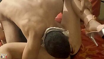 French Amateur In Tight Dress Blowjob!