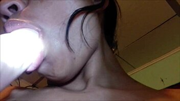 Me Playing With A Dildo Homemade