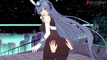 New Jersey's Footwork And Handjob In Azur Lane POV