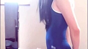 hey, this shemale is getting freaky with a plastic cock 😏