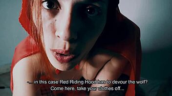 LynnScreamReal as red riding hood gets fucked after halloween party 🎃
