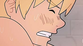 in the gym showers, this big ass babe gets fucked by monster cock