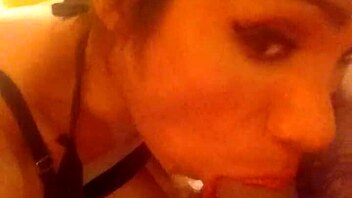 barby the shemale gives a blowjob in this narrative