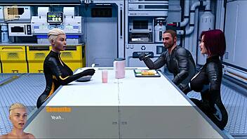 Through spacetime 3 adventure with anime characters