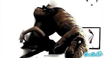 Latina Step Sister Fucked by Teen in Dorm Lesbian Scene