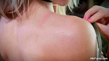 alix lynx teases and plays with her own pussy solo