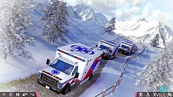 in this double homework, two petite teens play with redheads in a sexy game