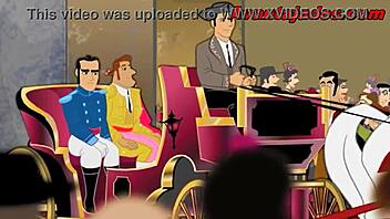 Anime Gay Bullfighter and His Lover in Passionate Encounter