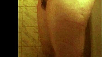 Spy shower caught this perfect ebony ass naked