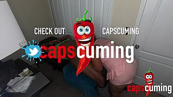 Monniluv Sucks Dick Takes Backshots in Office.