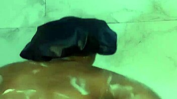 Katy Katie Stepmother Takes Hot Long Shower. Booty Jiggles Softly.