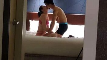 overnight getaway turns into creampie 69 with licking and facesitting
