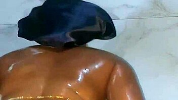 Katy Katie Stepmother Takes Hot Long Shower. Booty Jiggles Softly.