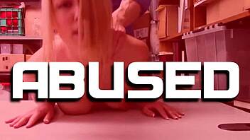 The hot thief passionately fucks the security guard, feeling intense emotions during rough sex.