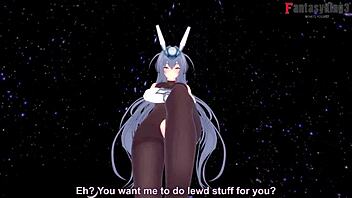 New Jersey's Footwork And Handjob In Azur Lane POV