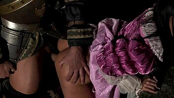 Anal medieval time with sexy pornstar blowjob