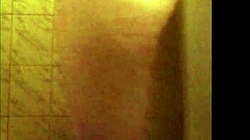 Spy shower caught this perfect ebony ass naked