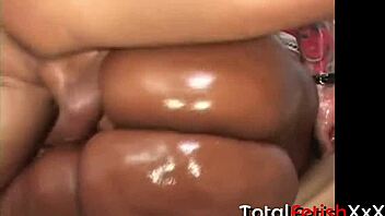 Ebony Beauties Perform Deepthroat Blowjobs