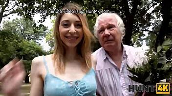 European wife indulges in kinky sex with another man under her husband's watchful eye