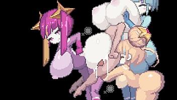 Intergalactic journey leads to intense titfuck and creampie
