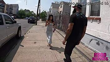 Fake-titted amateur gets rough doggy style in homemade video