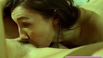 I’m so into sexy lesbian babes Kylie Rocket and Maya Woulfe eatin’ pussy and kissin’ tender.