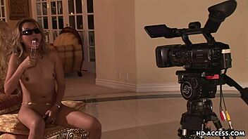 Asian Pornstar Intensely Fucks Herself With Dildo