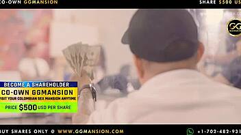 redhead latina gets her big ass pussy licked in lesbian muff diving and cunilingus at ggmansion