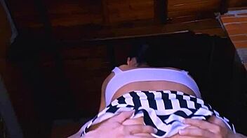 Can You Resist This Tight Latina Hijastra in the Apartment?