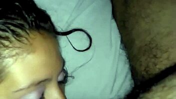 El Papi and Alma forcing it all down her throat