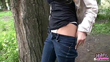 Try on my new skinny jeans