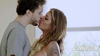 Stepmom skips chit-chat for direct bedroom action