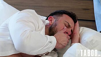 Bachelor party chaos with Seth Gamble and Bella Rolland banging hard.