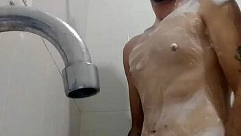 Enjoying A Delicious Bath With Monster Cock