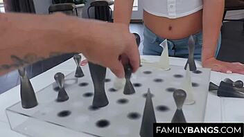 I'm your stepsister, so screw me now, Sophia Lux and Logan Long