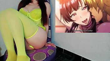 Her Friend's Huge Tits Make Her Squirt?