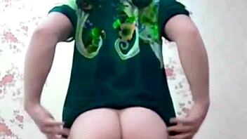 Hot gay sissy rides big cock in homemade cumshot, big load 😍