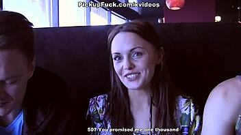 watch cheating wife in public threesome?