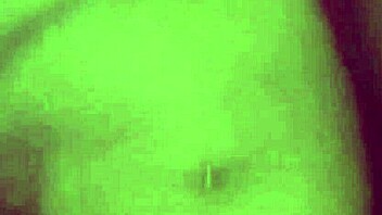 chubby milf enjoys a facial at home