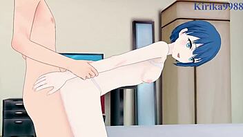 Sekai Hentai Project: Haruka Kristani and Honami Mochizuki's intense encounter