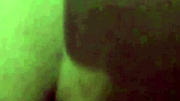 chubby milf enjoys a facial at home