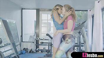 Does a Workout Session End with Pussy Licking on the Floor?