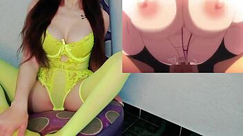 Her Friend's Huge Tits Make Her Squirt?