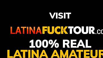 latina slut takes massive cock deep in throat 😩