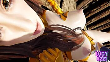 Wonder Woman Thanks Clark Kent With Her Body