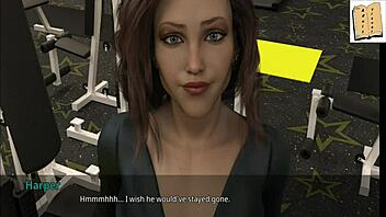 Katie's sensual teasing in a steamy WVM 80 video