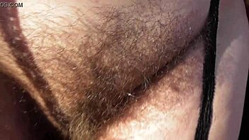 Look at This Hairy Mature Flashing in the Park