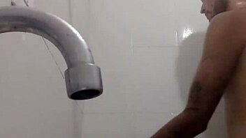 Enjoying A Delicious Bath With Monster Cock