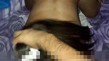 Neighbor's whore sucks my husband's cock eagerly.